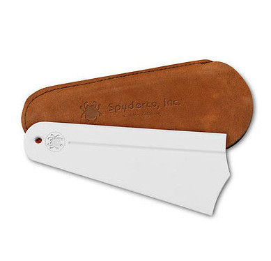 Точило для ножа Spyderco Golden Stone, Цвет: Бело-коричневый, Упаковка: Розничная, (308F)