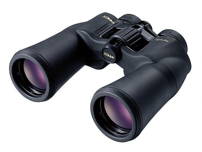 Бинокль полевой Nikon Aculon A211 10x50, Относительная яркость: 25, Сфера применения: Дневной свет, в сумерках