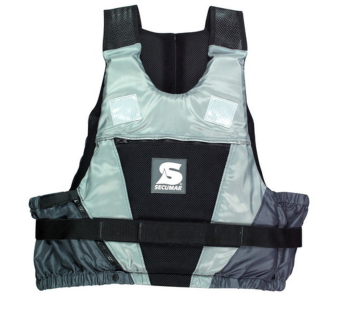 Спасательный жилет Secumar Jump, M, 40-70 кг, Класс: EN393, Плавучесть: 50N, Цвет: Черно-серый, (12243)