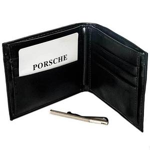Бумажник мужской PORSCHE BL-334/BL-335 (Черный / Горизонтальная)