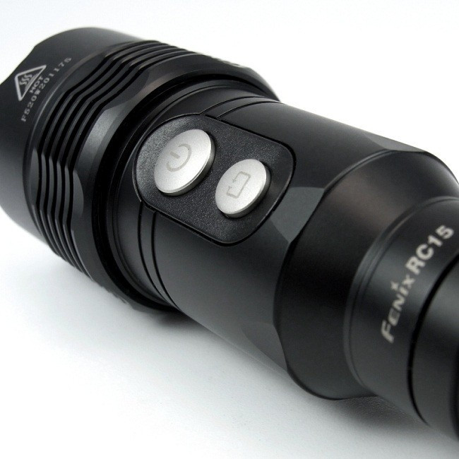 Фонарь электрический ручной Fenix RC15, Дальность луча: 284 м, Яркость: 860 (турбо), 350 (ярко), 130 (средне),