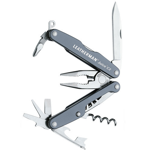 Мультитул карманный Leatherman Joice C2, Кол-во функций: 12 в 1, Цвет: Серый, (JС2)