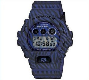 Часы электронные наручные мужские Casio G-SHOCK DW-6900ZB-2DR, Механизм: Кварц, Браслет: Ремешок из полимерног