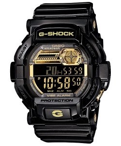 Часы электронные наручные мужские Casio G-SHOCK GD-350BR-1DR, Механизм: Кварц, Браслет: Ремешок из полимерного