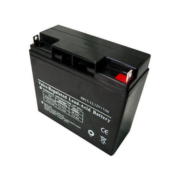 Батарея необслуживаемая (аккумулятор) SVC NP 12V 17A (12V 17 Ah), Емкость аккумулятора: 17 Ah, Разъемы: T3