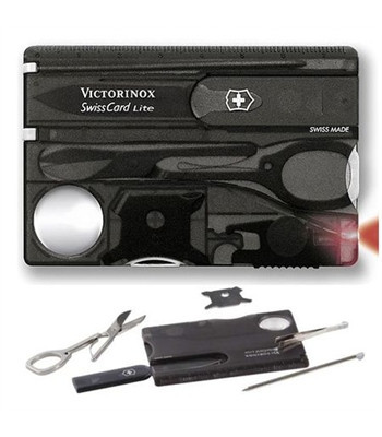 Швейцарская карта маникюрный набор Victorinox SwissCard Lite, Функционал: Универсальная, Кол-во функций: 13 в