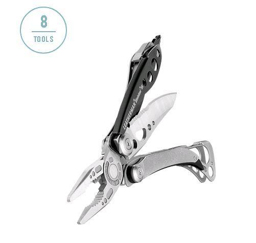 Мультитул карманный Leatherman Skeletool SX, Кол-во функций: 8 в 1, Цвет: Чёрный, (SX)