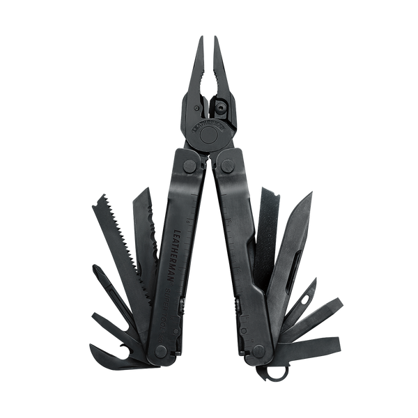 Мультитул полноразмерный Leatherman Super Tool 300, Кол-во функций: 19 в 1, Цвет: Чёрный, (ST300N)