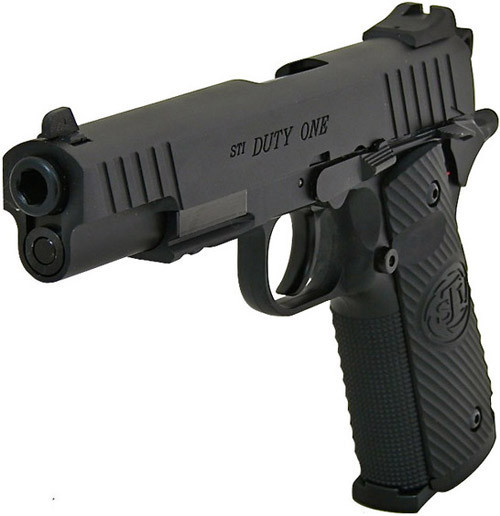 Пистолет для страйкбола ASG STI Duty One, Калибр: 4,5 мм (.177, BB), Дульная энергия: 1,6-2,0 Дж, Ёмкость мага