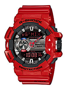Часы электронные наручные мужские Casio G-SHOCK GBA-400-4A, Механизм: Кварц, Браслет: Ремешок из полимерного м