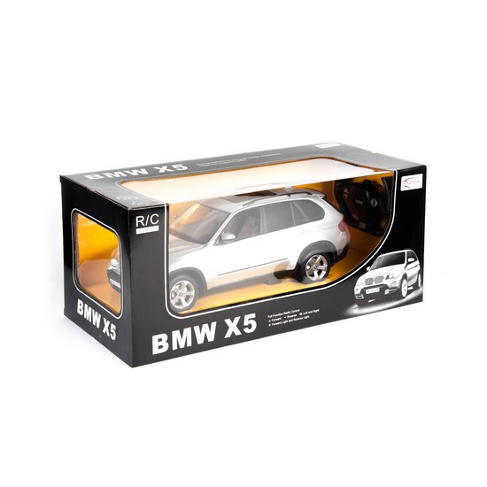 Радиоуправляемая модель автомобиль Rastar BMW X5, 1:14, Управление: Джойстик, Материал: Пластик, Цвет: Серебри