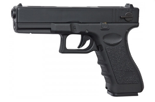 Пистолет для страйкбола ASG G18C, Калибр: 6,0 мм, Дульная энергия: 0,3 Дж, Ёмкость магазина (барабана): 23, Ис