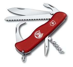 Нож складной солдатский Victorinox Equestrian, Кол-во функций: 14 в 1, Цвет: Красный, (0.8883)