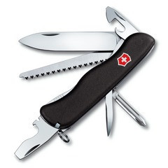 Нож складной солдатский Victorinox Trailmaster, Кол-во функций: 14 в 1, Цвет: Чёрный, (0.8463.3)