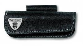Чехол для ножа Victorinox POUCH 4.0521.3H, Материал: Кожа, Крепление: На пояс, Застежка: Velkro (липучка), Цве
