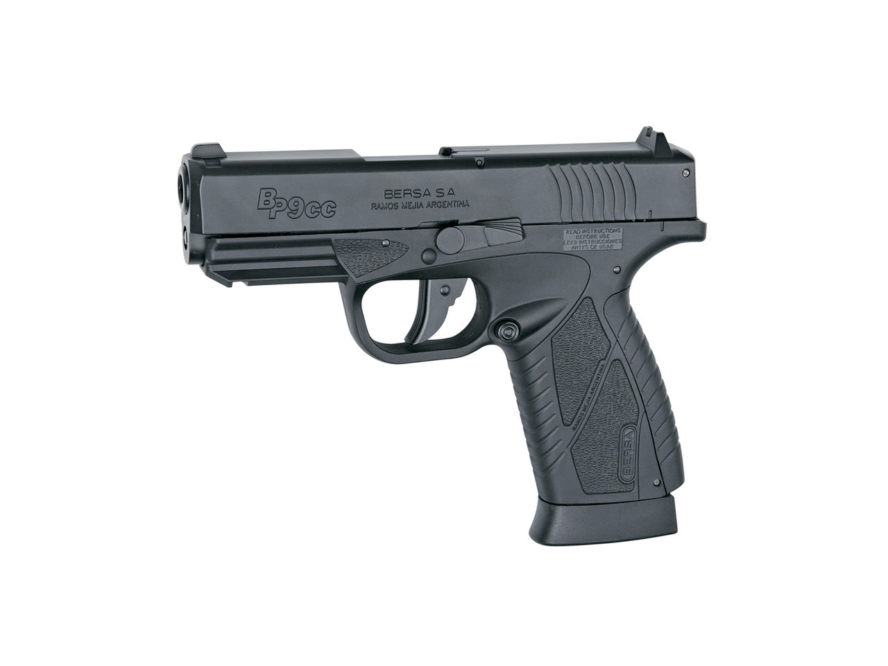 Пистолет для страйкбола ASG BERSA BP9CC, Калибр: 4,5 мм (.177, BB), Дульная энергия: 1,6 Дж, Ёмкость магазина