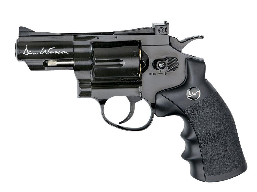 Револьвер для страйкбола ASG Dan Wesson 2.5", Калибр: 4,5 мм (.177, BB), Дульная энергия: 1,4 Дж, Ёмкость мага