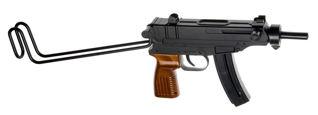 Пистолет для страйкбола ASG CZ Scorpion Vz61, Калибр: 6,0 мм, Дульная энергия: 0,7 Дж, Ёмкость магазина (бараб