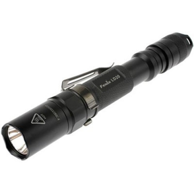 Фонарь электрический ручной Fenix LD20, Дальность луча: 110 м, Яркость: 180 (турбо), 81 (ярко), 30 (средне), 5