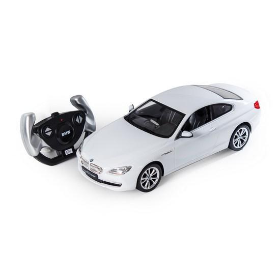 Радиоуправляемая модель автомобиль Rastar BMW 6 Series, 1:14, Управление: Джойстик, Материал: Пластик, Цвет: Б