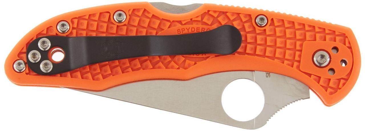 Нож складной Spyderco Delica 4 Lightweight Flat Ground , Общая длина: 182 мм, Толщина лезвия: 2,5 мм, Длина кл