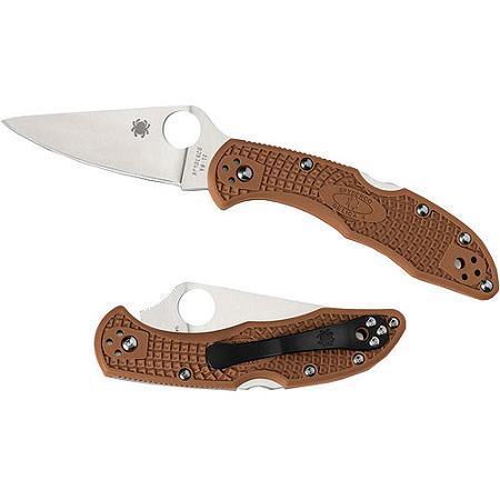 Нож складной Spyderco Delica 4 Lightweight Flat Ground , Общая длина: 182 мм, Толщина лезвия: 2,5 мм, Длина кл