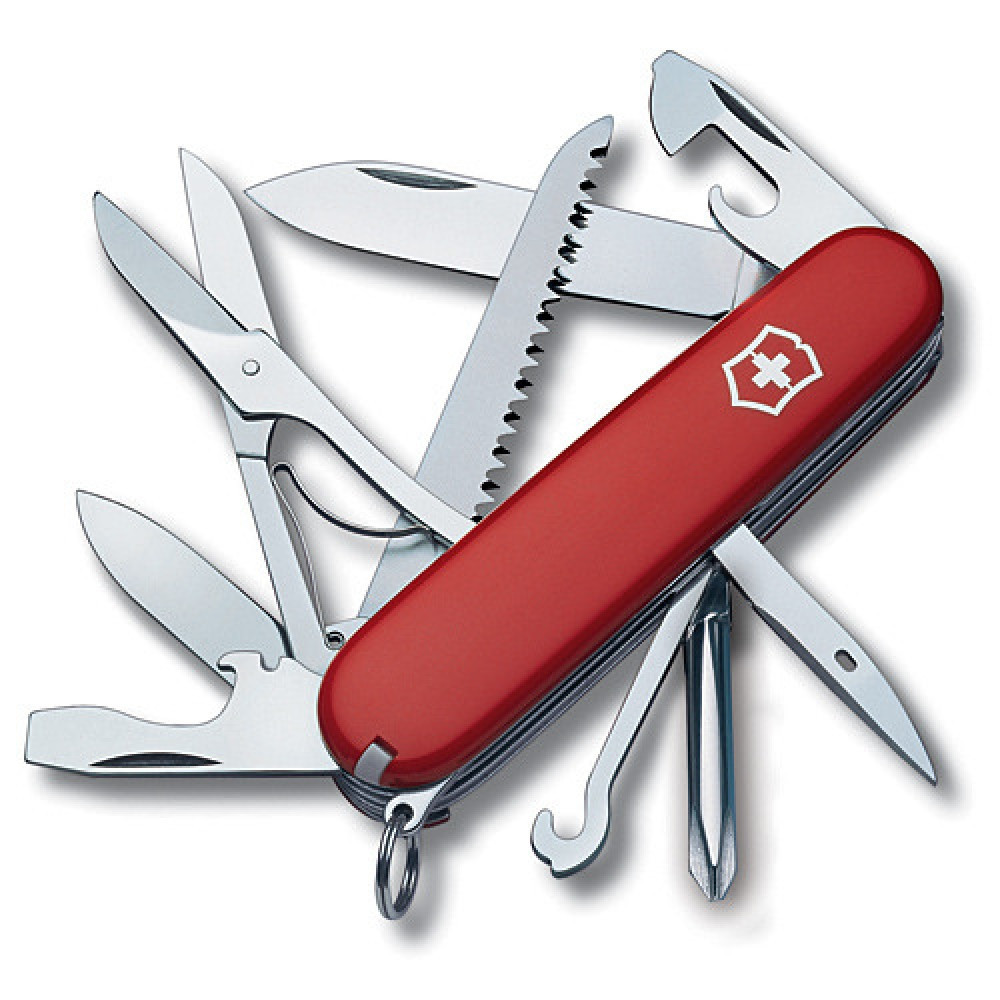 Нож складной офицерский Victorinox Fieldmaster, Функционал: Полевой, Кол-во функций: 17 в 1, Цвет: Красный, (1