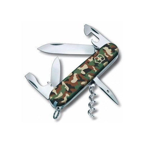 Нож складной универсальный Victorinox Spartan, Кол-во функций: 12 в 1, Цвет: Камуфляжный, (1.3603.94B1)