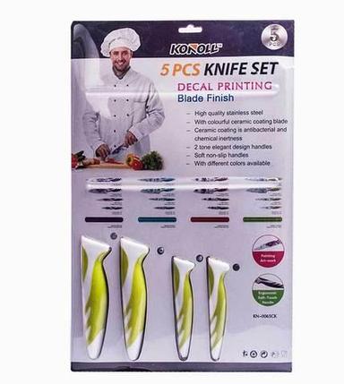 Набор ножей с керамическим покрытием KONOLL KN-0065CK, фото 2