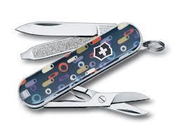 Нож складной карманный Victorinox Roaring Sixties, Функционал: Туризм, Кол-во функций: 7 в 1, Цвет: Разноцветн