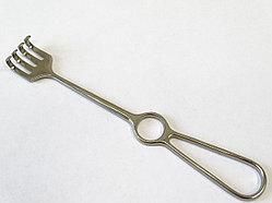 Крючок хирургический четырехзубый тупой №2 (К-28)