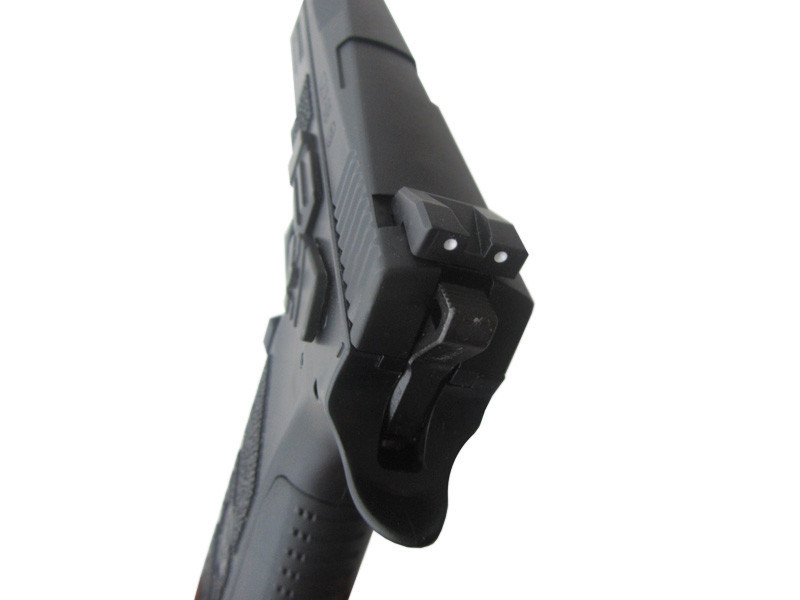 Пистолет для страйкбола ASG CZ P-09 Duty, Калибр: 4,5 мм (.177, BB), Дульная энергия: 0,7 Дж, Ёмкость магазина
