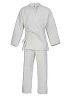 Кимоно для карате 34 размер (белый цвет, 240 г) 134 см