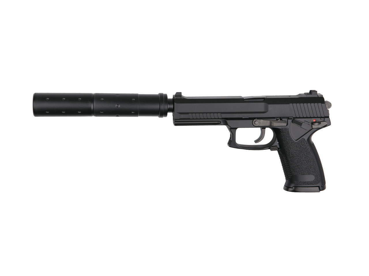 Пистолет для страйкбола ASG MK23 Special Operations, Калибр: 6,0 мм, Дульная энергия: 0,7 Дж, Ёмкость магазина