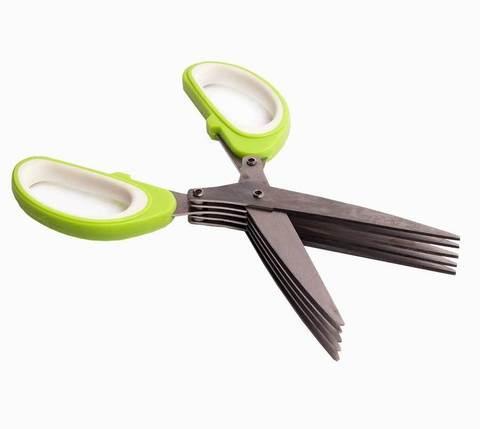 Ножницы для нарезки зелени с 5-ю лезвиями Scissors, фото 2