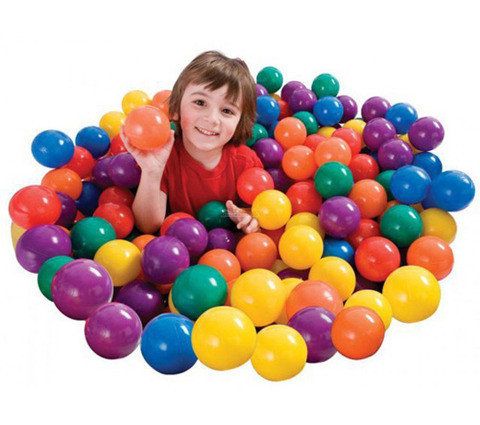 Шарики для сухого бассейна Intex 49600/2 [6.5/8 см, 100 шт.] (Intex 49600, 8 см), фото 1