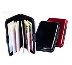 Кошелек-визитница алюминиевый ALUMA WALLET (Золотой), фото 2
