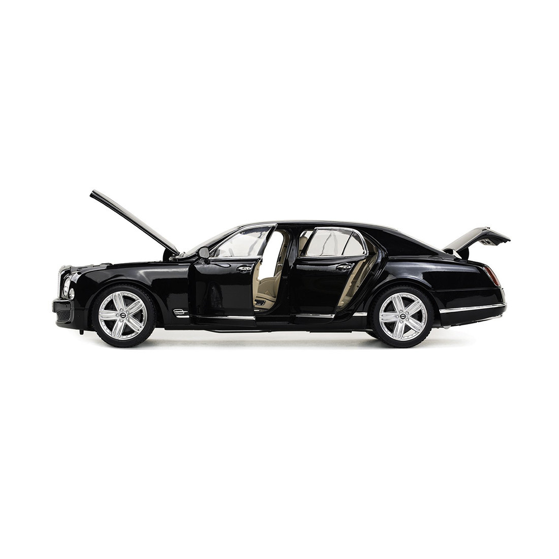 Модель автомобиля коллекционная Rastar Bentley Mulsanne, 1:18, Материал: Металл, Цвет: Чёрный, (43800B)