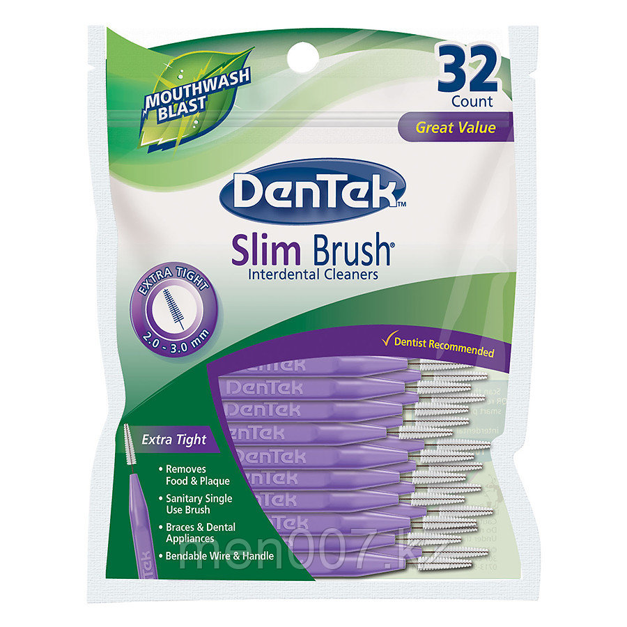 DenTek (Ультратонкие зубочистки) (32 штук)