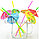 Трубочки для коктейля зонтики 12 штук, фото 5
