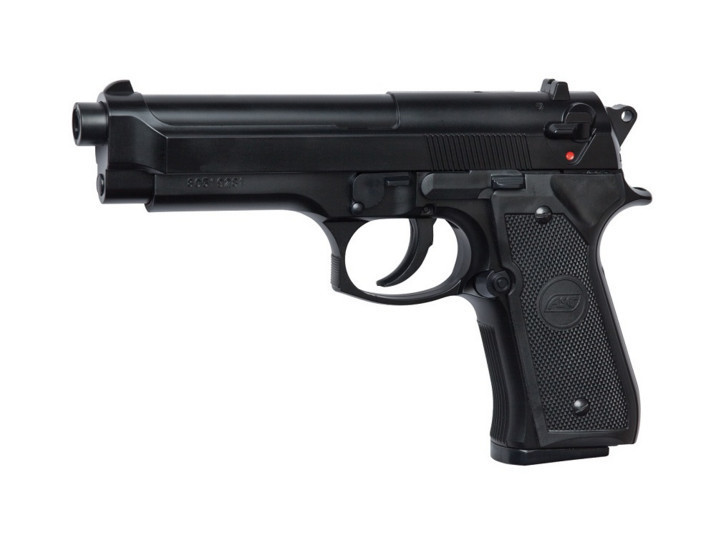 Пистолет для страйкбола ASG M92 FS, Калибр: 6,0 мм, Дульная энергия: 0,4 Дж, Ёмкость магазина (барабана): 13,