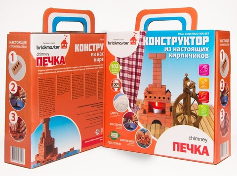 Конструктор керамический из настоящих кирпичей Brickmaster (Родник / 37) - фото 3 - id-p62006788