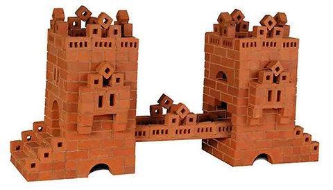 Конструктор керамический из настоящих кирпичей Brickmaster (Маяк / 230), фото 2