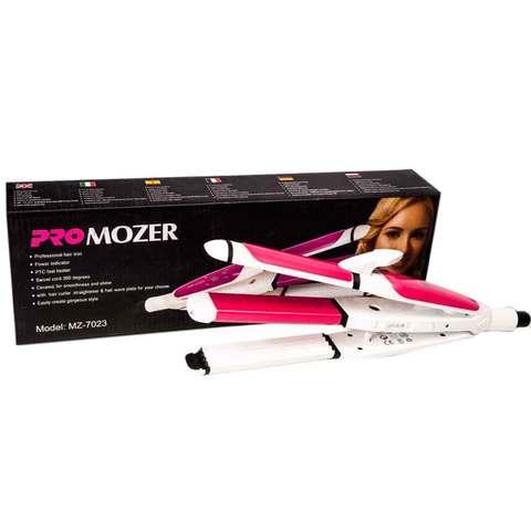 Стайлер для выпрямления, завивки и гофрирования волос PRO MOZER MZ-7023 3-в-1 - фото 1 - id-p62003877