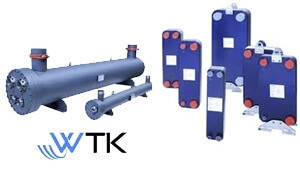 Теплообменники для охлаждения жидкости - кожухотрубные WTK (Италия) SCE 163 CIA