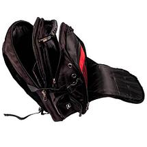 Рюкзак Swissgear 8810 с отделением для ноутбука до 17" и чехлом от дождя (Черный), фото 3