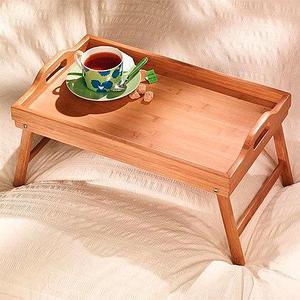 Столик бамбуковый для завтрака