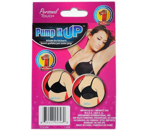 Накладки для коррекции груди надувные Pump it UP, фото 2