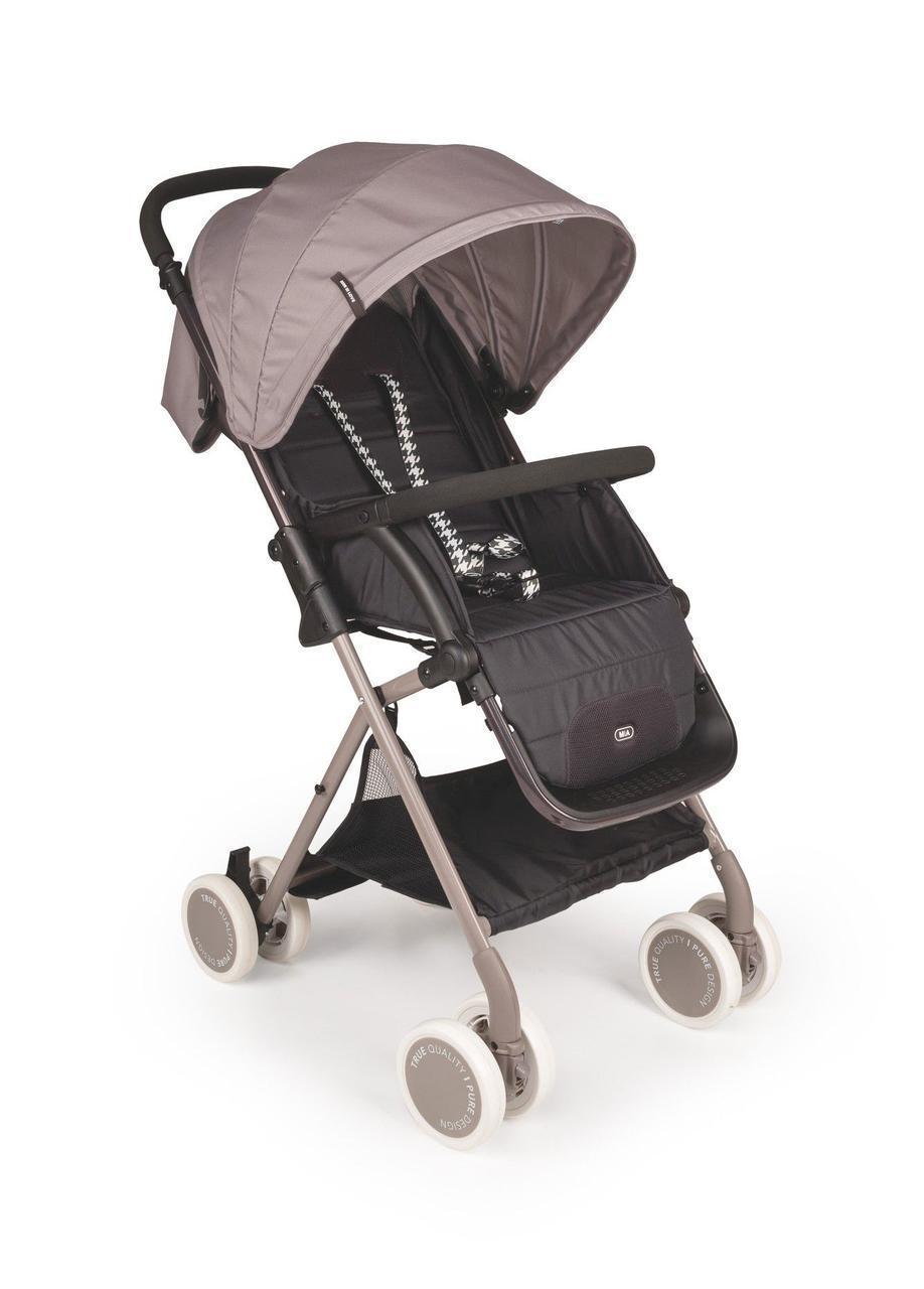 Прогулочная коляска Happy Baby Mia Light gray