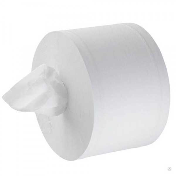 Диспенсерная туалетная бумага рулонная с центральной вытяжкой 1*6, 13,5см 180м - фото 3 - id-p2075544